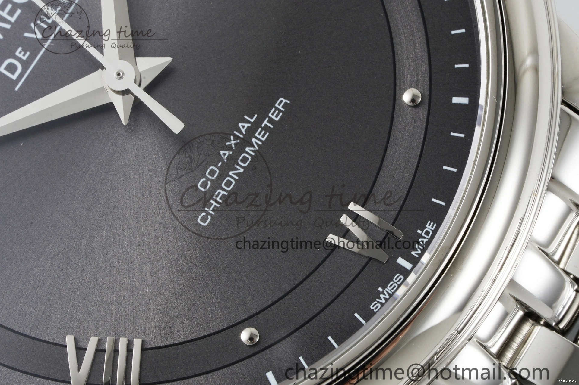 0101 Bold De Ville SS TWF 1:1 Best Edition Gray Dial on SS Bracelet MIYOTA 7840